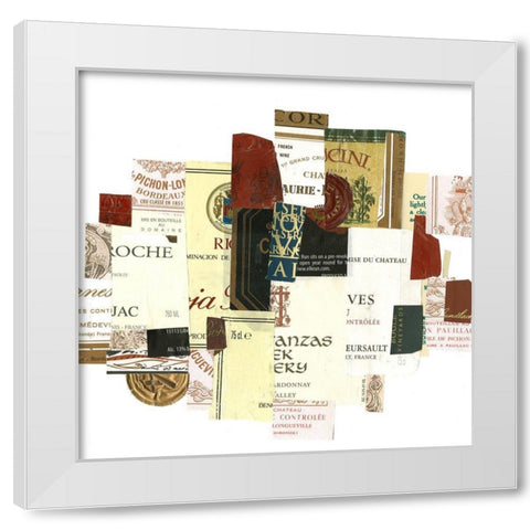 Pentimento Moment II White Modern Wood Framed Art Print by Dixon, Samuel