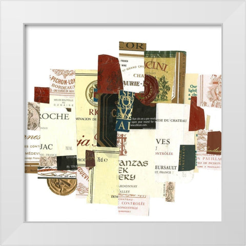 Pentimento Moment II White Modern Wood Framed Art Print by Dixon, Samuel