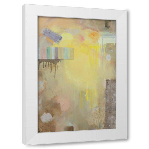 Collected Things I White Modern Wood Framed Art Print by Iafrate, Sandra