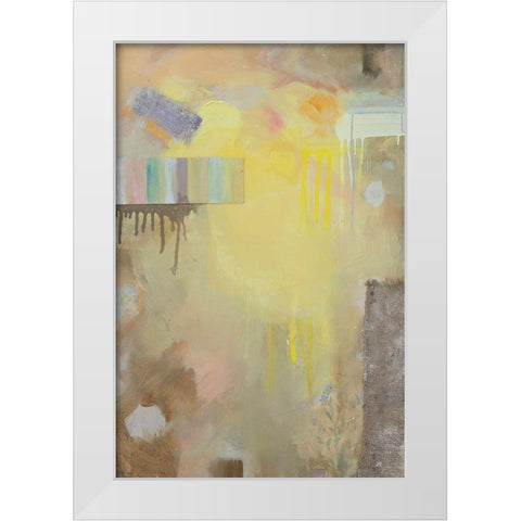 Collected Things I White Modern Wood Framed Art Print by Iafrate, Sandra