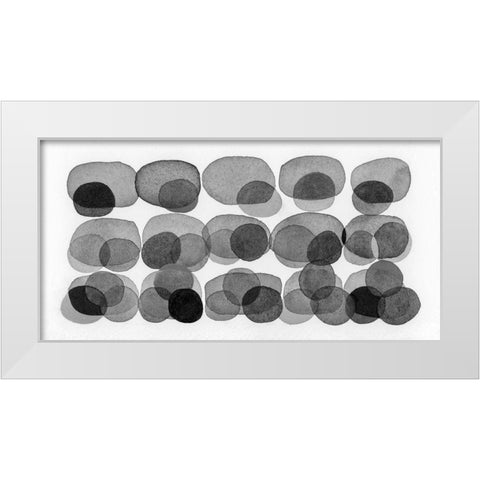 Aureole II White Modern Wood Framed Art Print by Galapon, Nikki