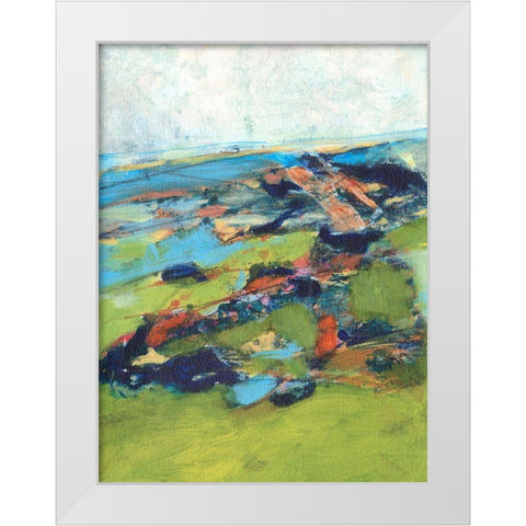 Country Road Trip I White Modern Wood Framed Art Print by Fuchs, Jodi