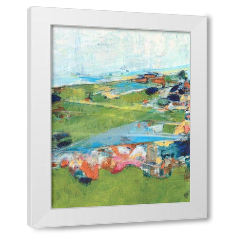 Country Road Trip III White Modern Wood Framed Art Print by Fuchs, Jodi