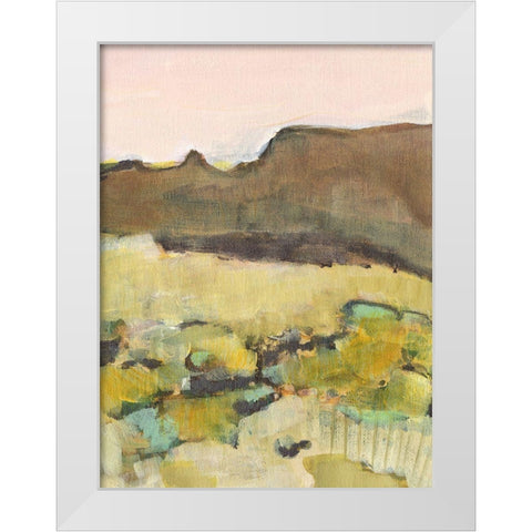 Desert Road Trip II White Modern Wood Framed Art Print by Fuchs, Jodi
