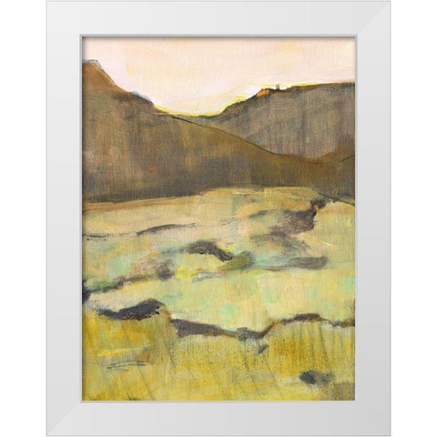 Desert Road Trip IV White Modern Wood Framed Art Print by Fuchs, Jodi