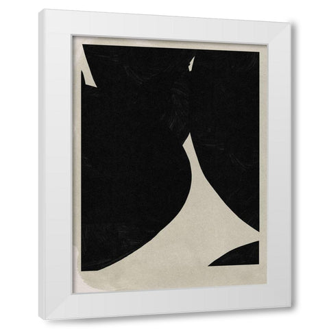 Big Graphic I White Modern Wood Framed Art Print by Green, Jacob
