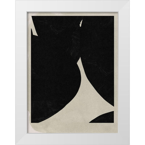Big Graphic I White Modern Wood Framed Art Print by Green, Jacob