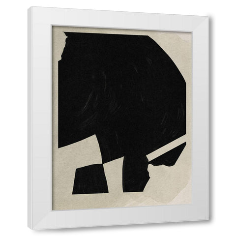 Big Graphic II White Modern Wood Framed Art Print by Green, Jacob