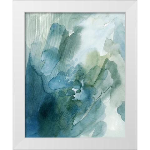 River Gleam I White Modern Wood Framed Art Print by Popp, Grace