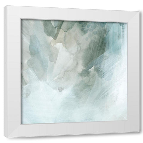 Snow and Sediment II White Modern Wood Framed Art Print by Popp, Grace