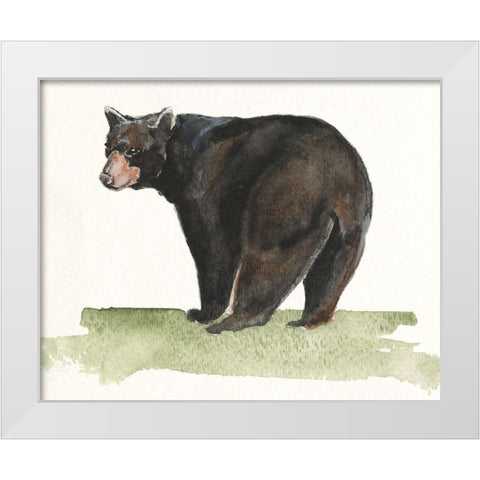 Forest Resident I White Modern Wood Framed Art Print by Moore, Regina