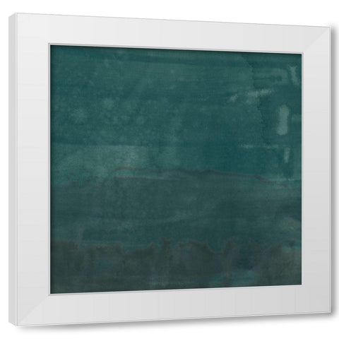 Tonal Shadows II White Modern Wood Framed Art Print by Vess, June Erica