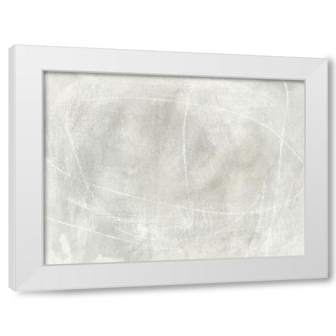 Stone Shadows I White Modern Wood Framed Art Print by Vess, June Erica