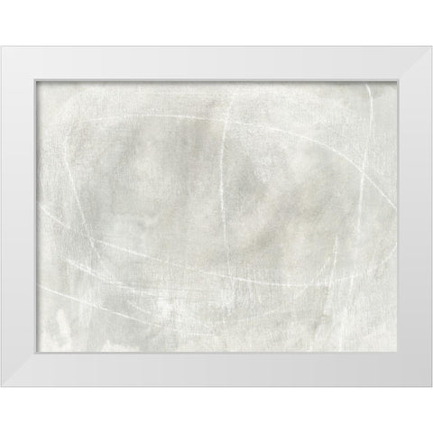 Stone Shadows I White Modern Wood Framed Art Print by Vess, June Erica