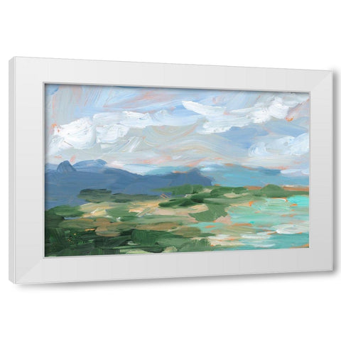 Painters Composition Study I White Modern Wood Framed Art Print by Harper, Ethan