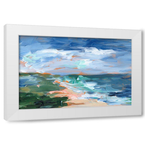 Painters Composition Study VII White Modern Wood Framed Art Print by Harper, Ethan