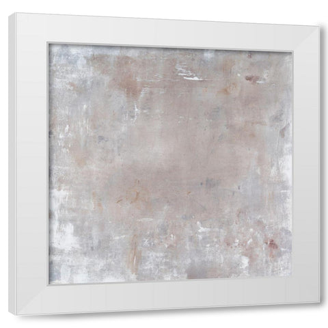 Subtle Texture II White Modern Wood Framed Art Print by OToole, Tim