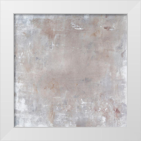 Subtle Texture II White Modern Wood Framed Art Print by OToole, Tim