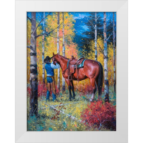 High Country Color White Modern Wood Framed Art Print by Sorenson, Jack