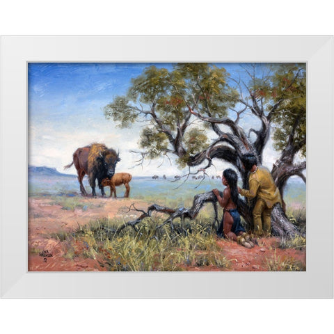 Hope for the Future White Modern Wood Framed Art Print by Sorenson, Jack