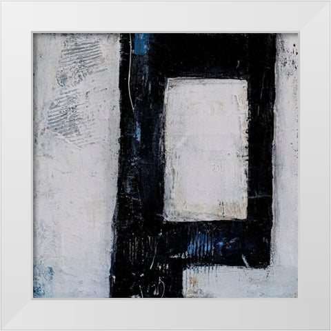 Take I White Modern Wood Framed Art Print by Ashley, Erin