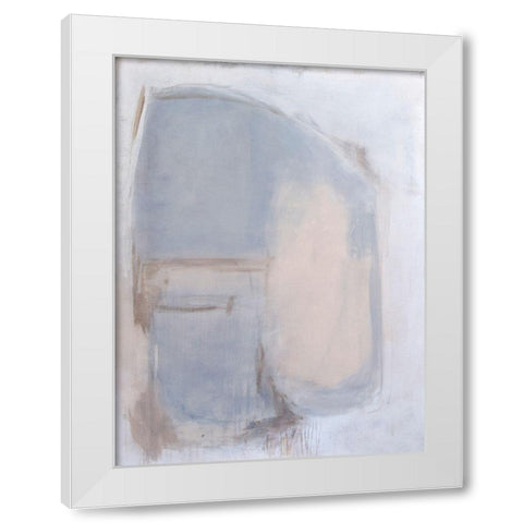 Neutral Dreamers White Modern Wood Framed Art Print by Ashley, Erin