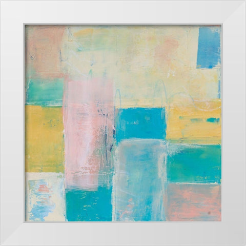 Sweet Vibes White Modern Wood Framed Art Print by Ashley, Erin