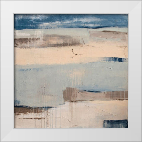 Week on the Coast White Modern Wood Framed Art Print by Ashley, Erin