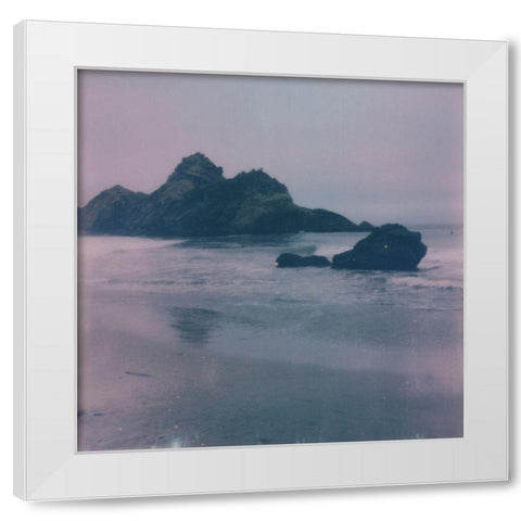 Pfeiffer Beach I White Modern Wood Framed Art Print by Green, Jacob
