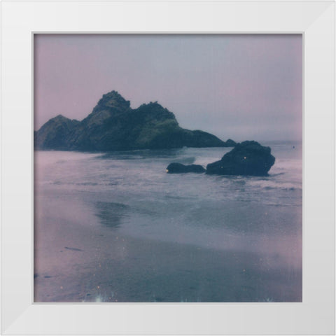 Pfeiffer Beach I White Modern Wood Framed Art Print by Green, Jacob