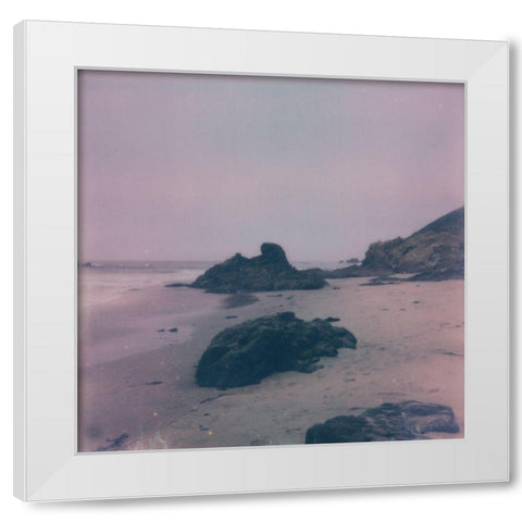 Pfeiffer Beach II White Modern Wood Framed Art Print by Green, Jacob