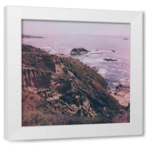 Garrapata Coast II White Modern Wood Framed Art Print by Green, Jacob