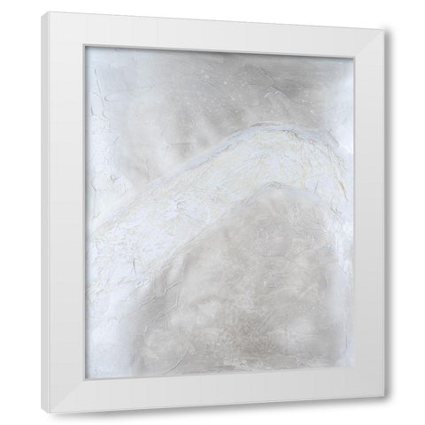 Snowdrift I White Modern Wood Framed Art Print by Willett, Michael