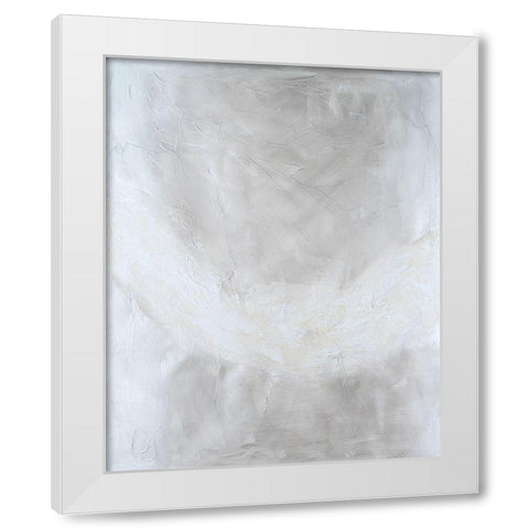 Snowdrift II White Modern Wood Framed Art Print by Willett, Michael