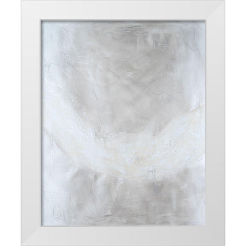 Snowdrift II White Modern Wood Framed Art Print by Willett, Michael