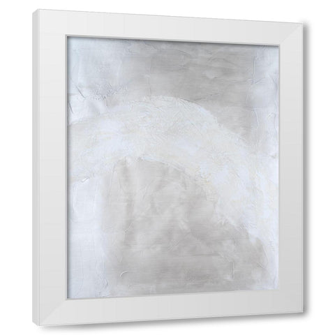 Snowdrift III White Modern Wood Framed Art Print by Willett, Michael