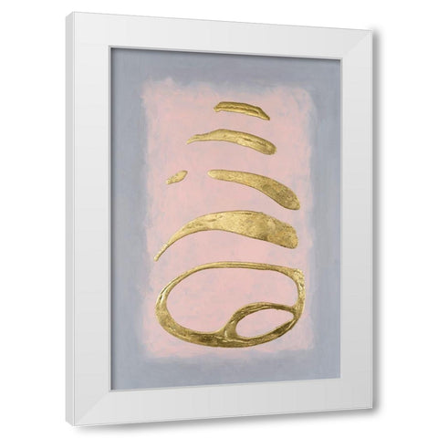 Altocumulus I White Modern Wood Framed Art Print by Willett, Michael