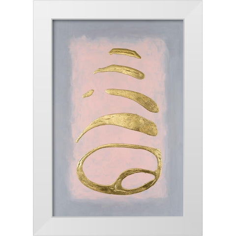 Altocumulus I White Modern Wood Framed Art Print by Willett, Michael