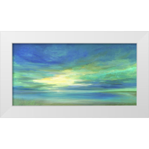 Tropical Dream White Modern Wood Framed Art Print by Finch, Sheila