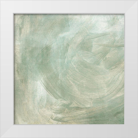 Gray Matter I White Modern Wood Framed Art Print by Caroline, Emma