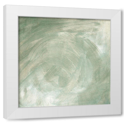 Gray Matter II White Modern Wood Framed Art Print by Caroline, Emma
