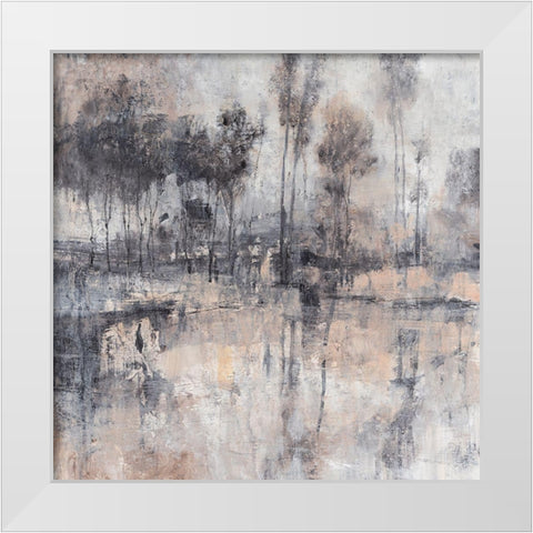 Fog in the Forest I White Modern Wood Framed Art Print by OToole, Tim