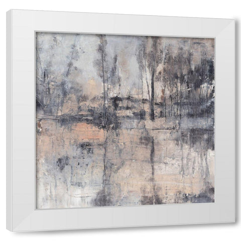 Fog in the Forest II White Modern Wood Framed Art Print by OToole, Tim