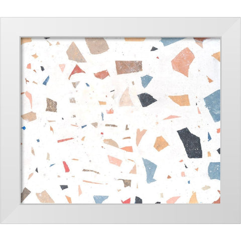 Confetti Abstract I White Modern Wood Framed Art Print by OToole, Tim