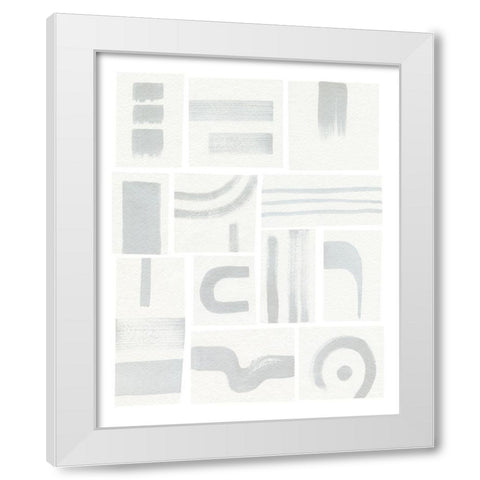 Modern Marks IV White Modern Wood Framed Art Print by Popp, Grace