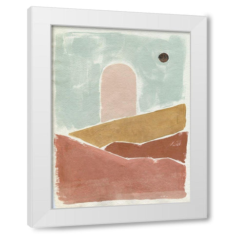 Desert Arch I White Modern Wood Framed Art Print by Parker, Jennifer Paxton