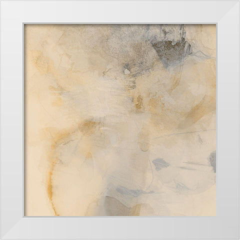 Worn Away II White Modern Wood Framed Art Print by Barnes, Victoria