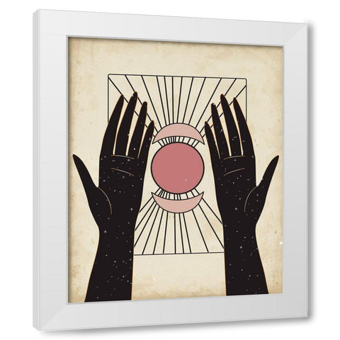 Unphased I White Modern Wood Framed Art Print by Parker, Jennifer Paxton