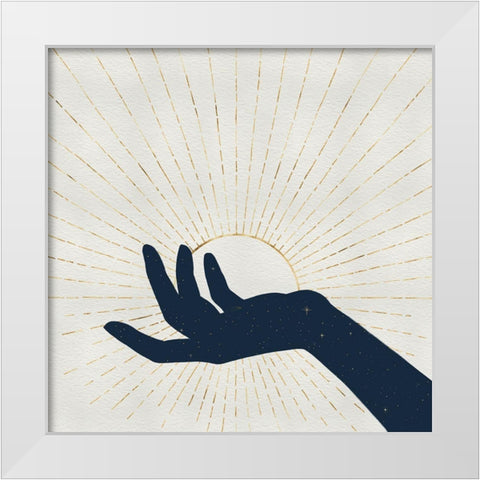 Palm Sunday I White Modern Wood Framed Art Print by Popp, Grace