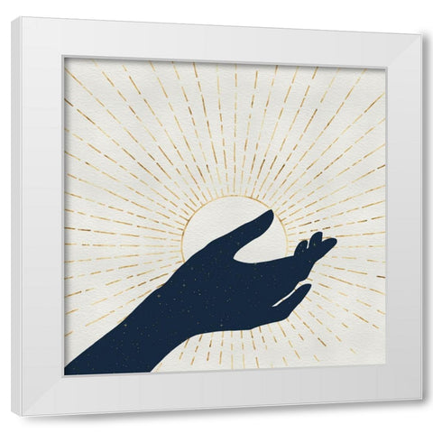 Palm Sunday II White Modern Wood Framed Art Print by Popp, Grace